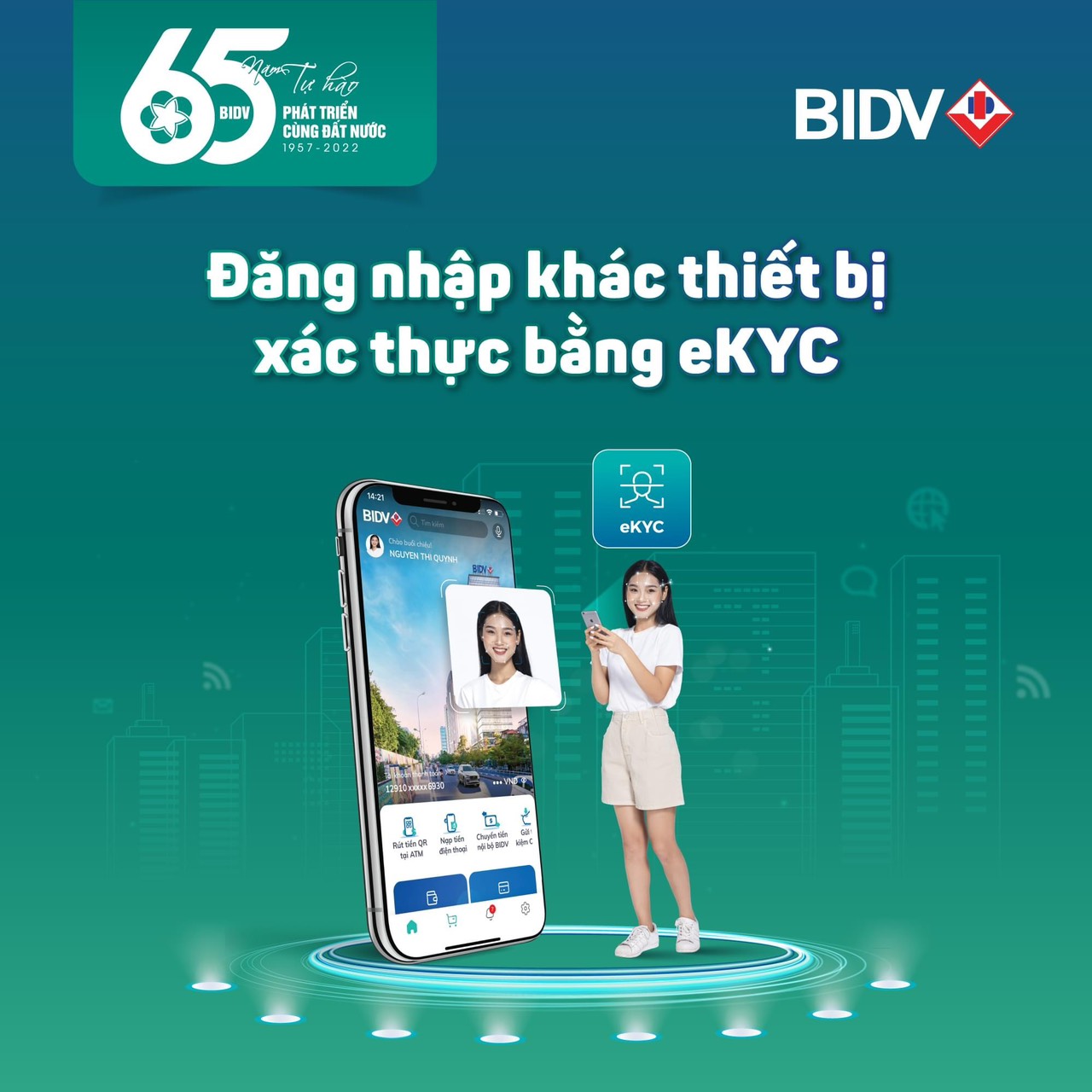đăng nhập BIDV SMARTBANKING trên thiết bị khác sẽ không phải kích hoạt lại nữa - Đảng ủy khối cơ quan và doanh nghiệp tỉnh Yên Bái