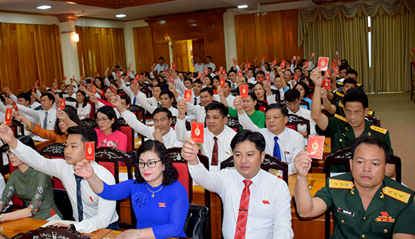 NGHỊ QUYẾT ĐẠI HỘI ĐẠI BIỂU ĐẢNG BỘ KHỐI CƠ QUAN VÀ  DOANH NGHIỆP TỈNH LẦN THỨ IX, NHIỆM KỲ 2020 – 2025