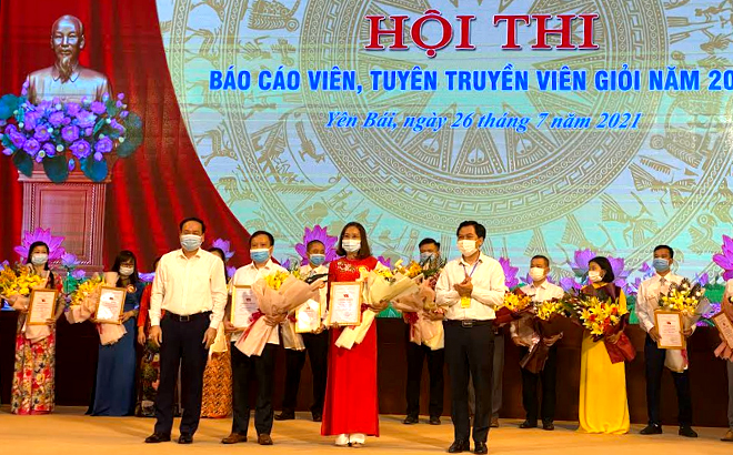 Yên Bái: Ghi nhận từ Hội thi Báo cáo viên, tuyên truyền viên giỏi