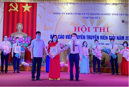 Một số kinh nghiệm từ Hội thi báo cáo viên, tuyên truyền viên giỏi năm 2021 cấp cơ sở của Đảng ủy Khối cơ quan và doanh nghiệp tỉnh