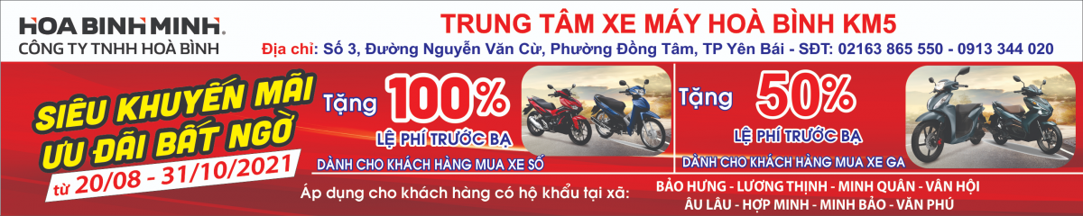 Công ty TNHH Hòa Bình Siêu khuyến mãi, ưu đãi bất ngờ