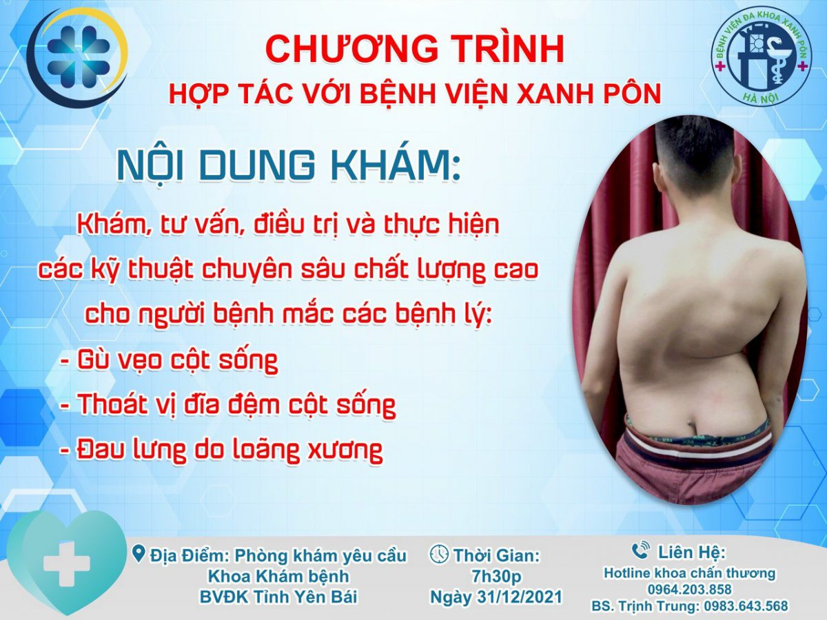 Chương trình hợp tác với Bệnh viện Xanh Pôn