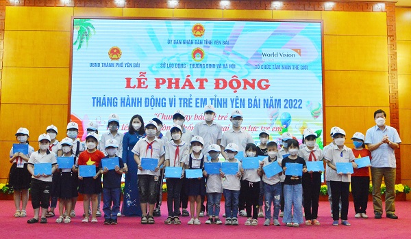 Tỉnh Yên Bái phát động Tháng hành động vì trẻ em năm 2022