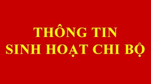 Tài liệu sinh hoạt chi bộ tháng 02/2023