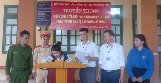 Tuyên truyền pháp luật cho học sinh