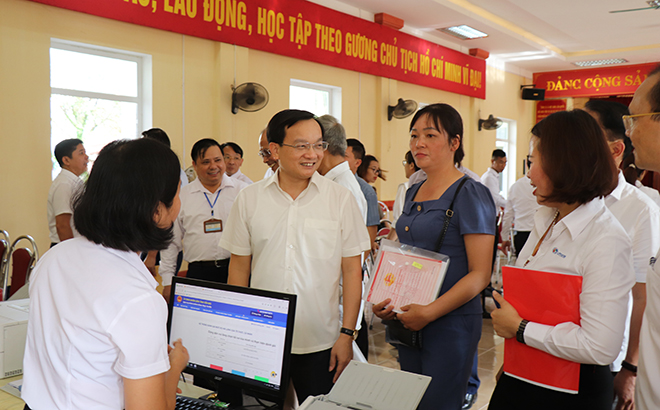 Yên Bái ban hành Bộ tiêu chí tạm thời, đánh giá, công nhận sở, ban, ngành; UBND huyện, thị xã, thành phố; xã phường, thị trấn đạt chuyển đổi số/chuyển đổi số nâng cao giai đoạn 2023 – 2025