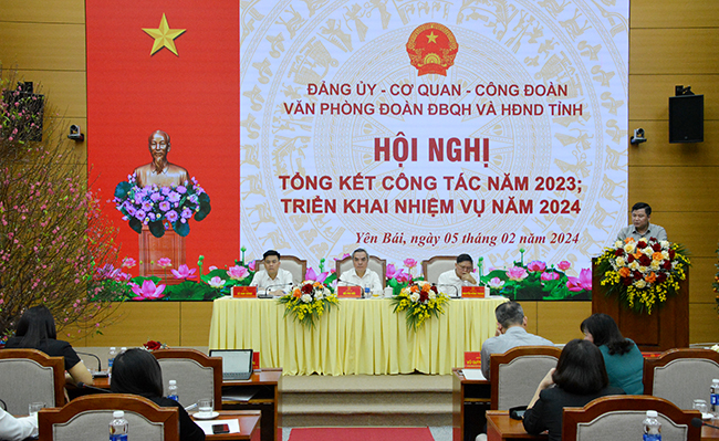 Văn phòng Đoàn ĐBQH và HĐND tỉnh triển khai nhiệm vụ năm 2024