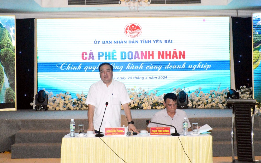 Đảng ủy Khối phối hợp tổ chức Chương trình “Cà phê doanh nhân” Yên Bái định kỳ tháng 4 năm 2024