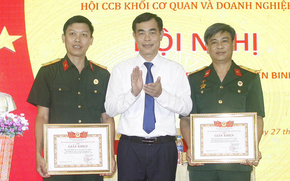 Hội Cựu chiến binh Khối cơ quan và doanh nghiệp tỉnh tổng kết phong trào “Cựu chiến binh gương mẫu”