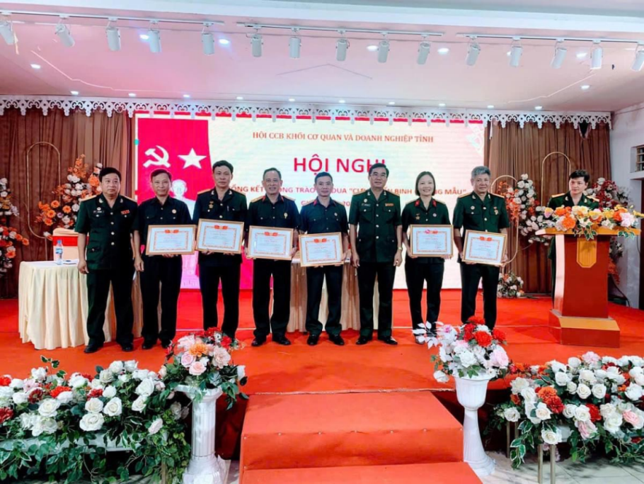 Hiệu quả tích cực từ phong trào thi đua “Cựu chiến binh gương mẫu” giai đoạn 2019- 2024