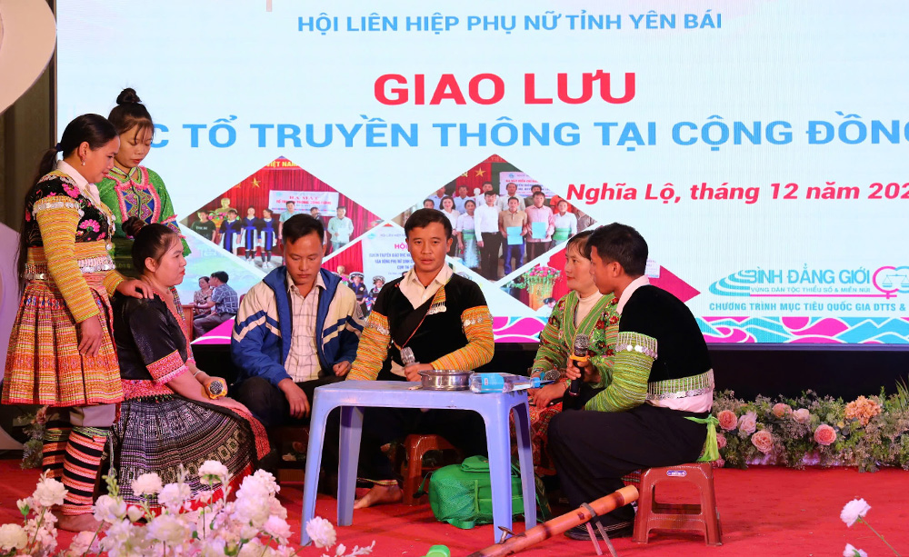 Hội Liên hiệp Phụ nữ Yên Bái tổ chức giao lưu tổ truyền thông cộng đồng